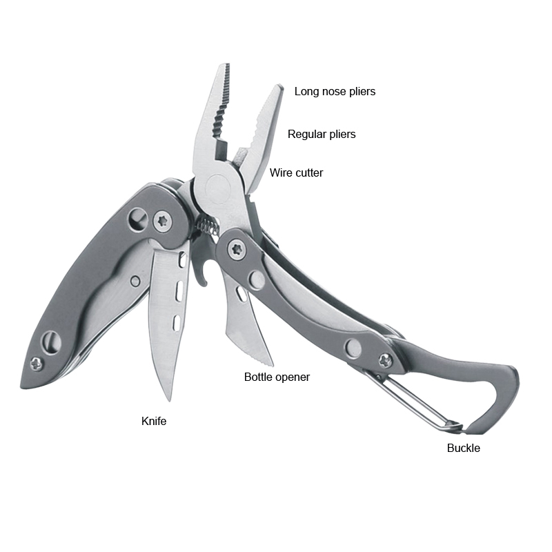 Многофункциональный складной инструмент EDC с плоскогубцами