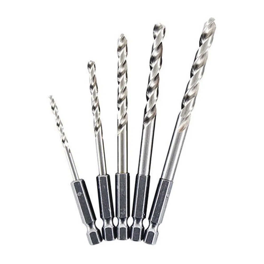 Спиральное сверло HEX с шестигранным хвостовиком HSS