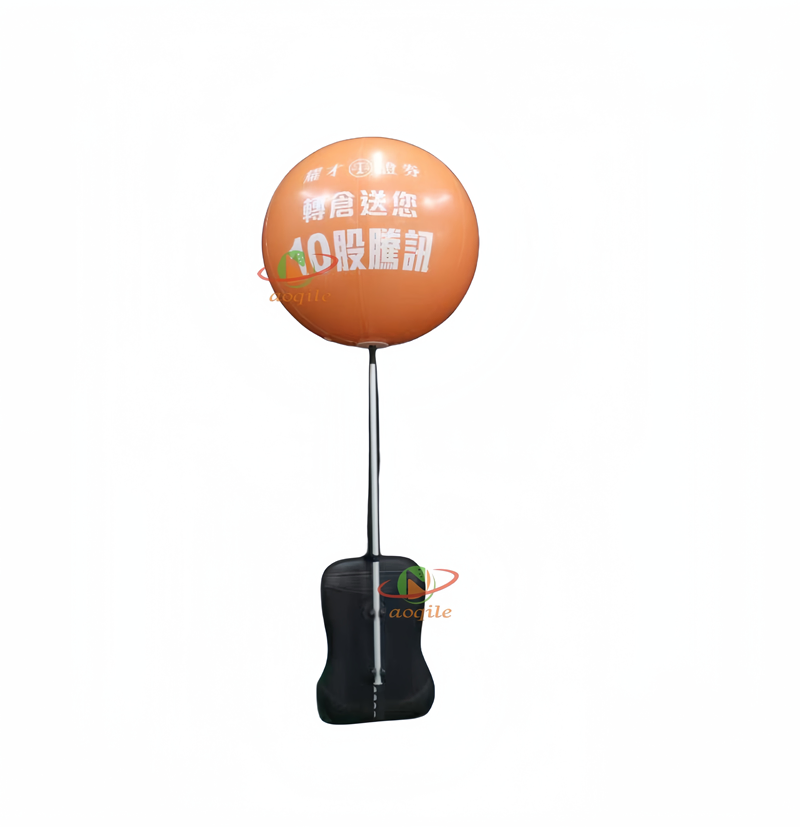 Inflatable Tripod Stand Light Balloon for Decoration /Inflatable Backpack Balloon/ Advertising Tripod Ball