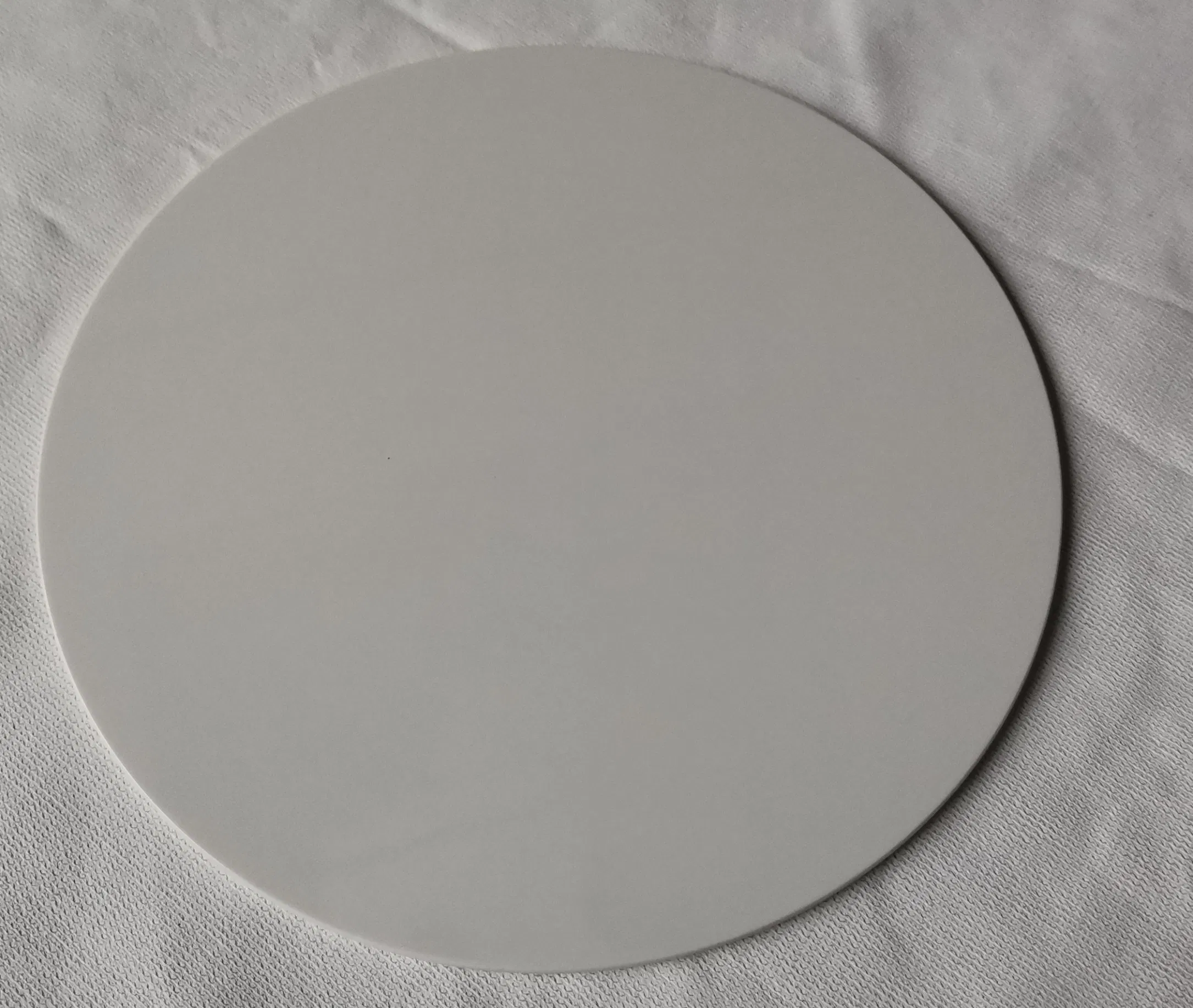 White Opaque Ceramic Glass with Pattern Printing