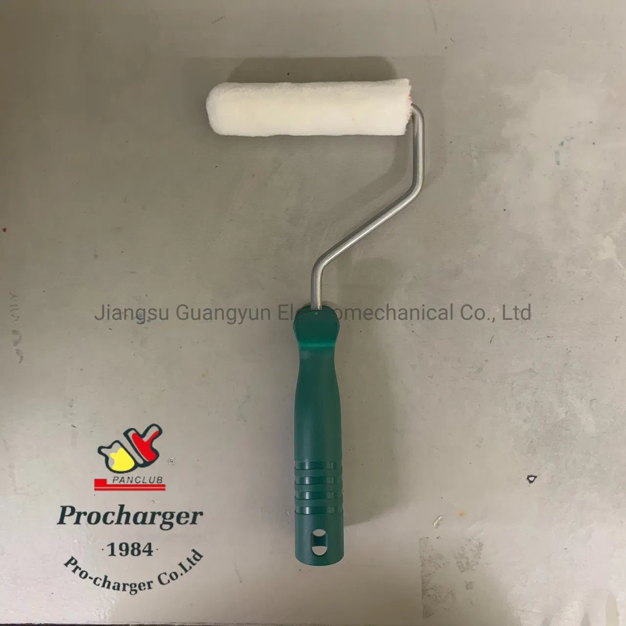 4 Inch Mini Polyester Paint Roller Cover and Frame with Plastic Handle for Trim Corner Edges or for Small Project Painting for Water Latex or Oil Paints