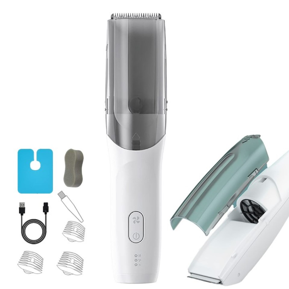 High Quality Baby Care Waterproof Hair Trimmer Vacuum Ultra Quiet Hair Clipper
