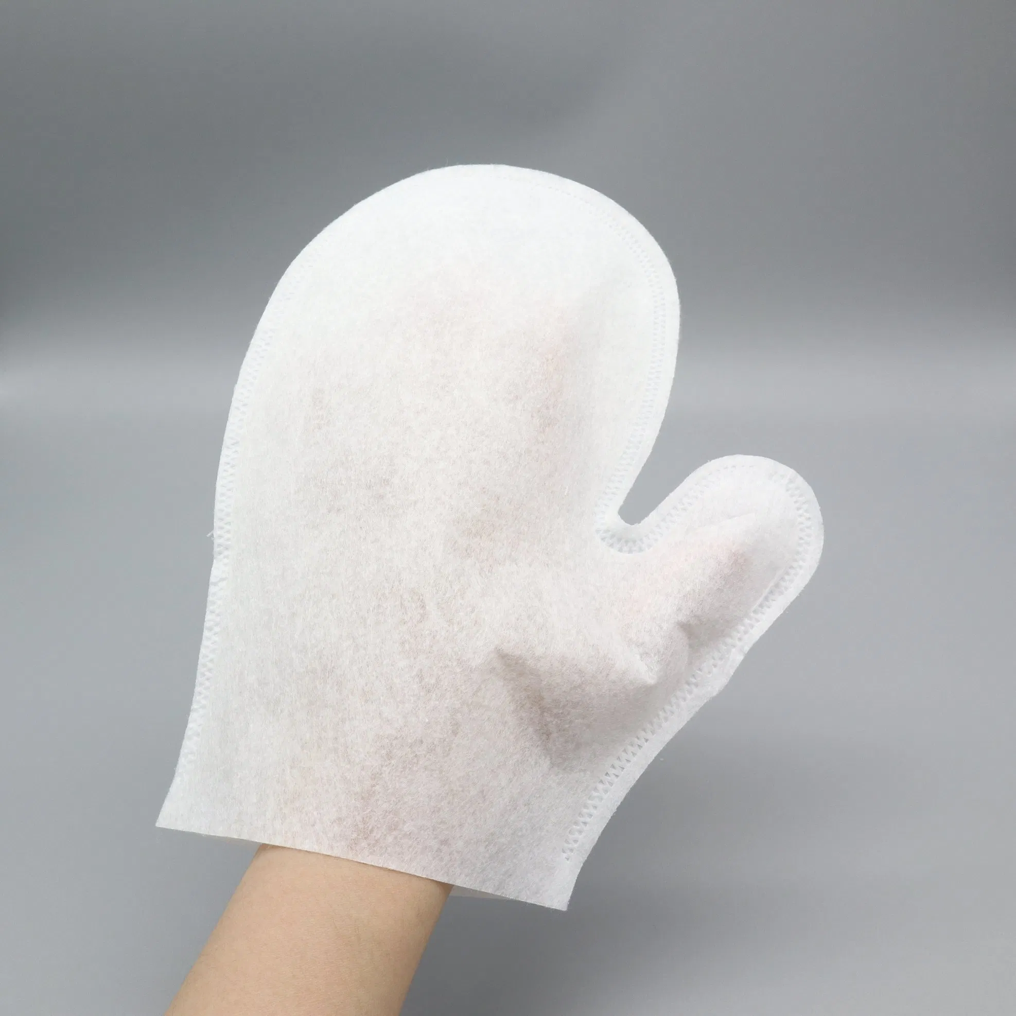 Disposable Bath or Shampoo Cleaning Wet Gloves