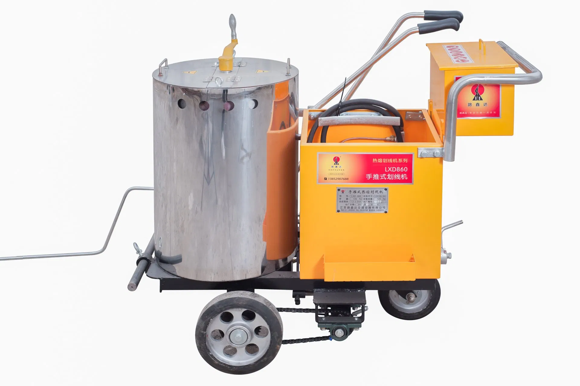 Advanced 860 Push-Type Hot Melt Pavement Marking Equipment