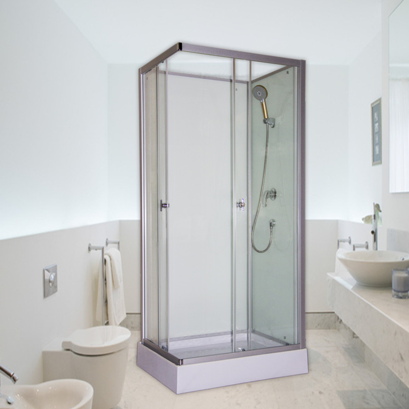 Modern Aluminum Frame Shower Room Bathroom Shower Glass Door Shower Enclosure
