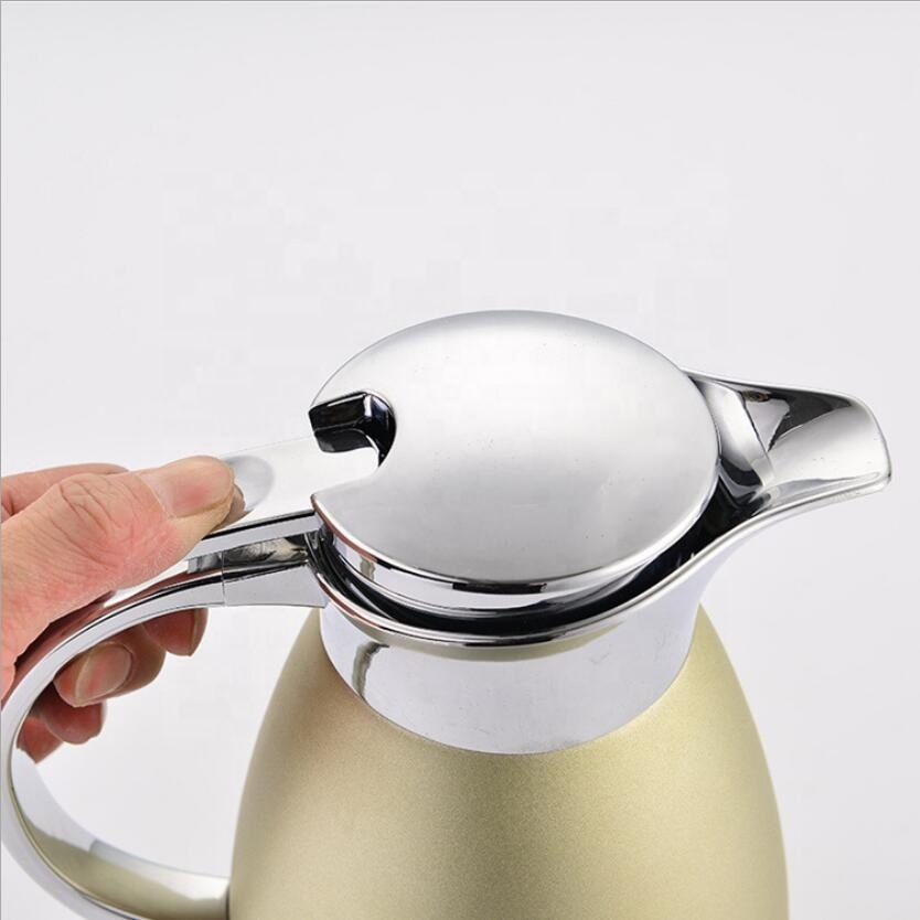 Top Seller High Quality Double Walled Stainless Steel Vacuum Flask Kettle Mug Matte Color Polish