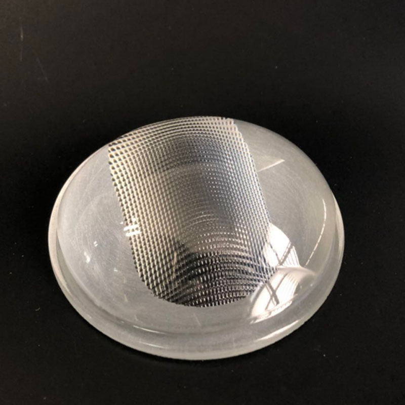 78mm 125X80 Degree Glare Concave Convex LED Street Light COB Glass Lens Light Lens