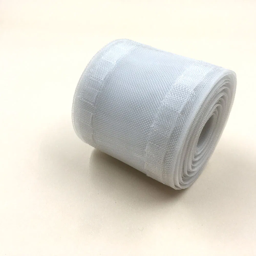 100% Polyester Transparent Curtain Plain Tape Curtain