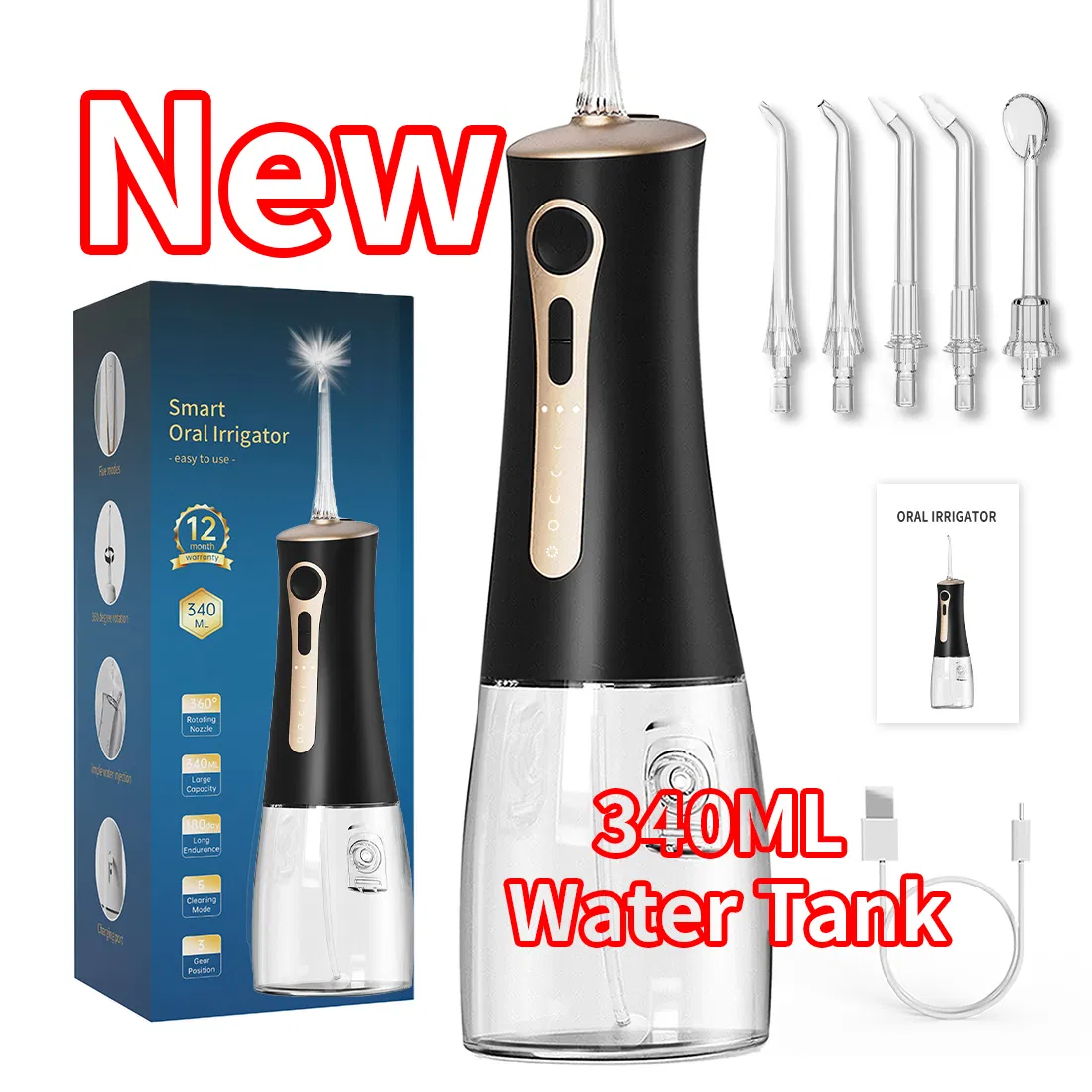 Adult Portable Water Flosser Dental Flossers Water Flosser for Teeth