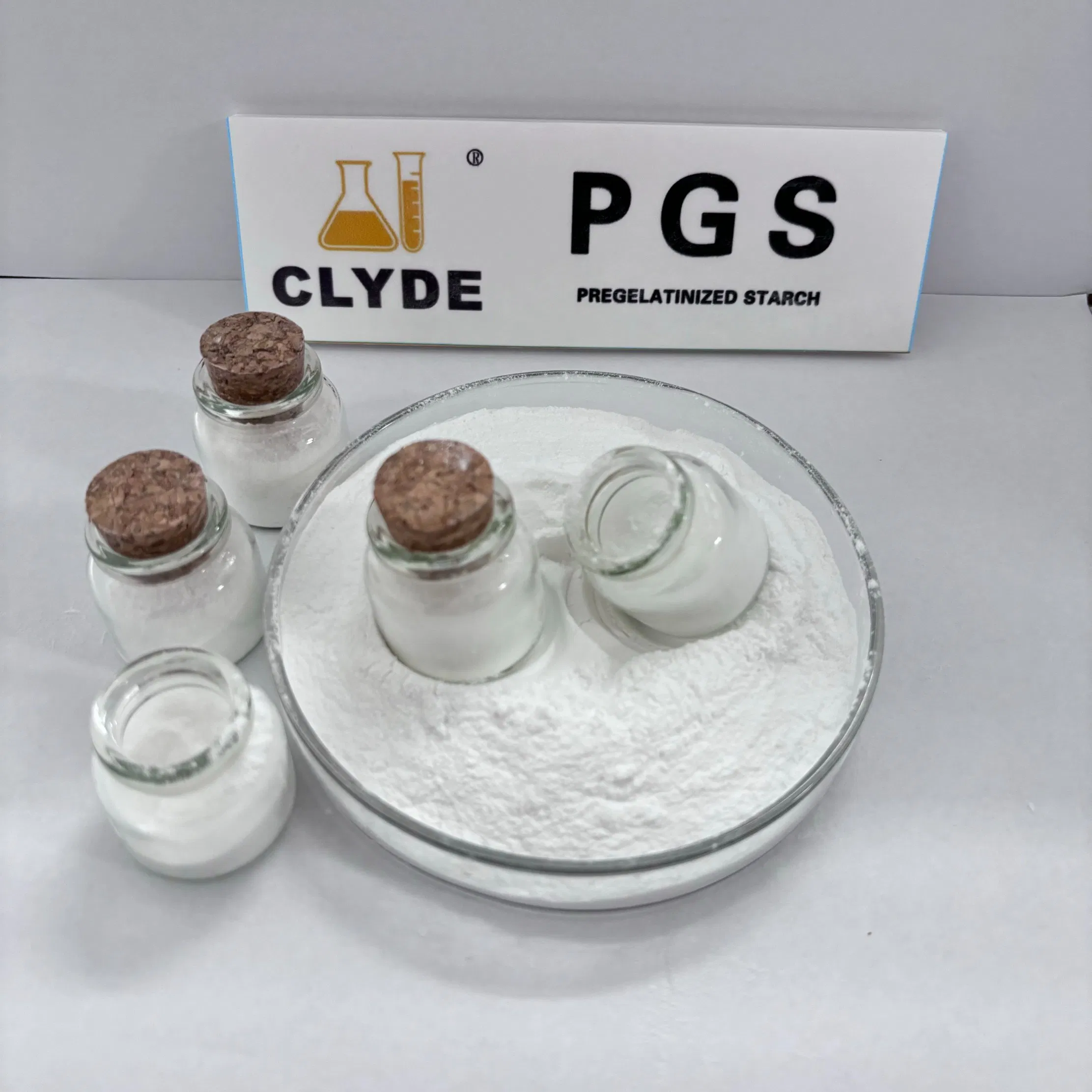High-Quality Dry-Mix Mortar Gypsum Plaster Thickener Stabilizer Pregelatinized Starch