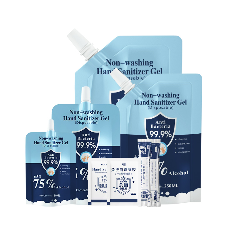 Instant Disinfecting Liquid Gel Antiseptic Bottle Packing 99.9% Efficient 75% Alcohol Hand Sanitzers