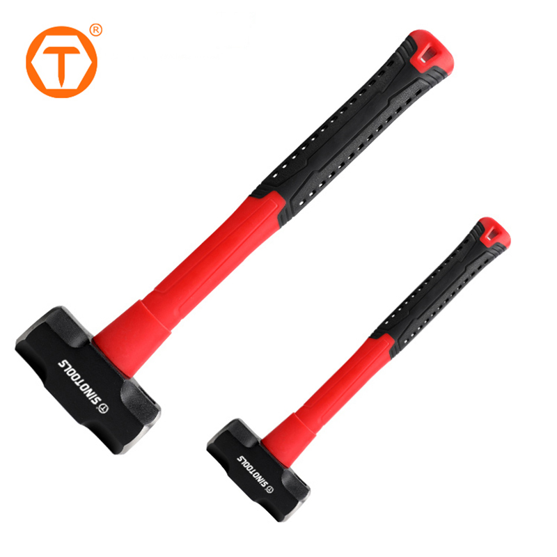 Hammering Tool High Quality Steel Sledge Hammer with PP+TPR Handle Fire Hammer