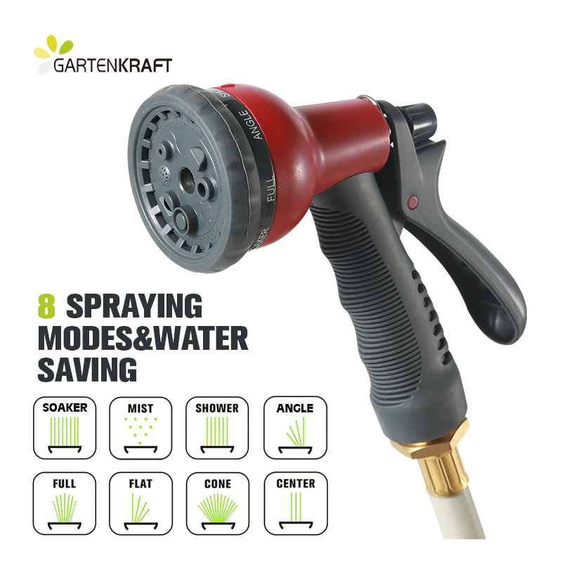 Gartenkraft Xw-20s Retractable Hose Reel with Wall Bracket