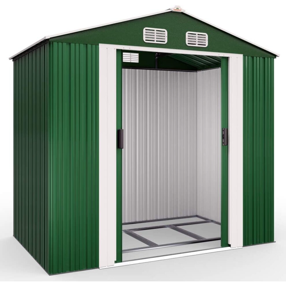 England Light Metal Steel Structure Yardmaster Home Garden House Tool Shed