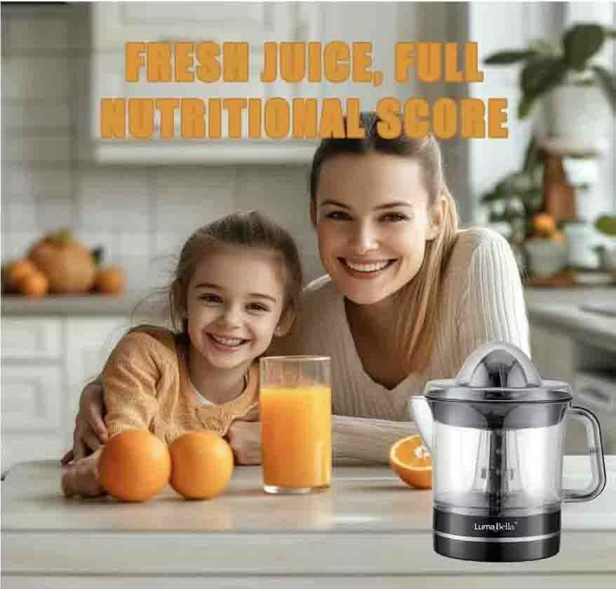 Electric Stainless Steel Juicer, Whole Fruit and Vegetable Centrifugal Juicer, Fast Juicing