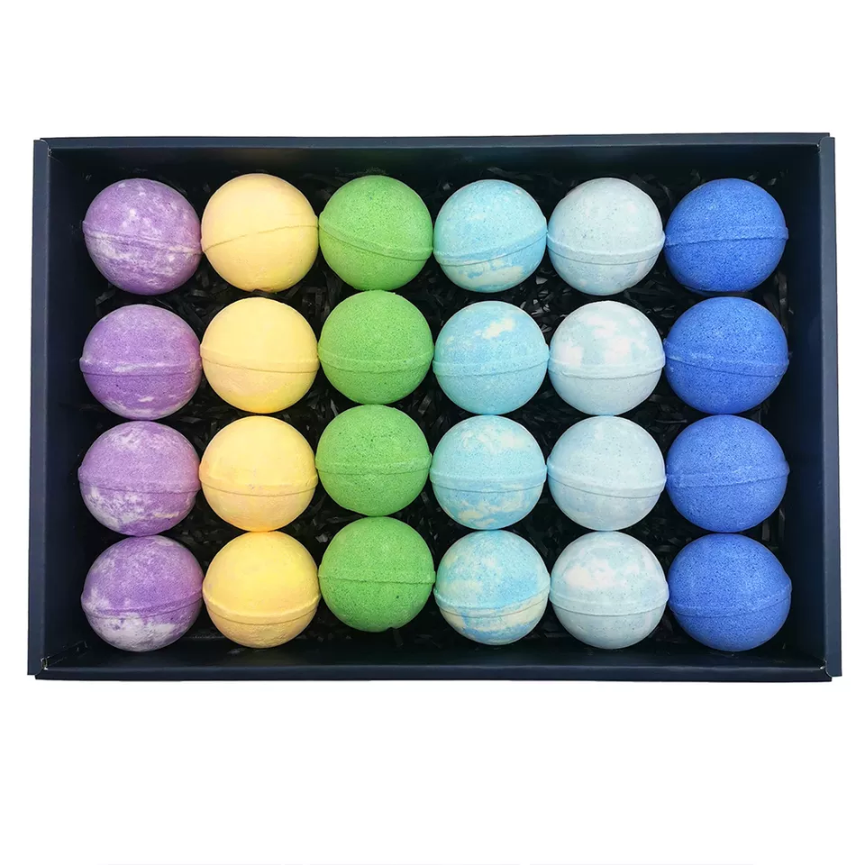 OEM Customization Bath Bomb Set Bubble Bombas De Bao Relax Men SPA Colorful Bombe Bagno Men Bath Bombs