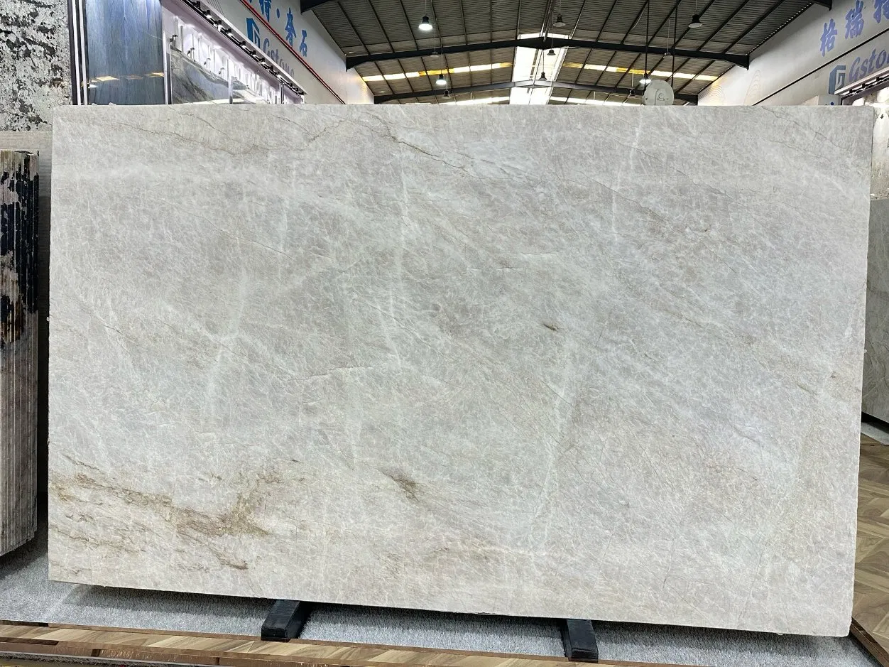 Taj Mahal Quartzite Marble Granite Stone with 2 Cm Thickness Polished Slabs