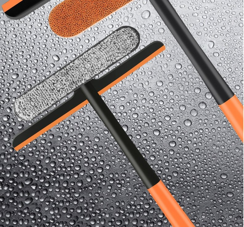 Window Scraper Dust Multi Functional Window Squeegee Microfiber Refill Cleaning Tool Car Washing Cleaner Set