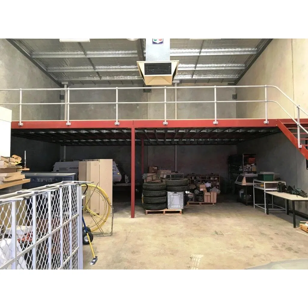 SP111 Mezzanine floor board racking system for warehouse storage