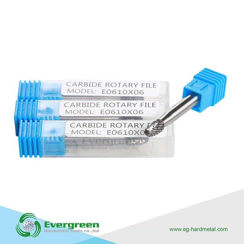 Твердосплавная фреза роторная 6мм с длинным хвостовиком