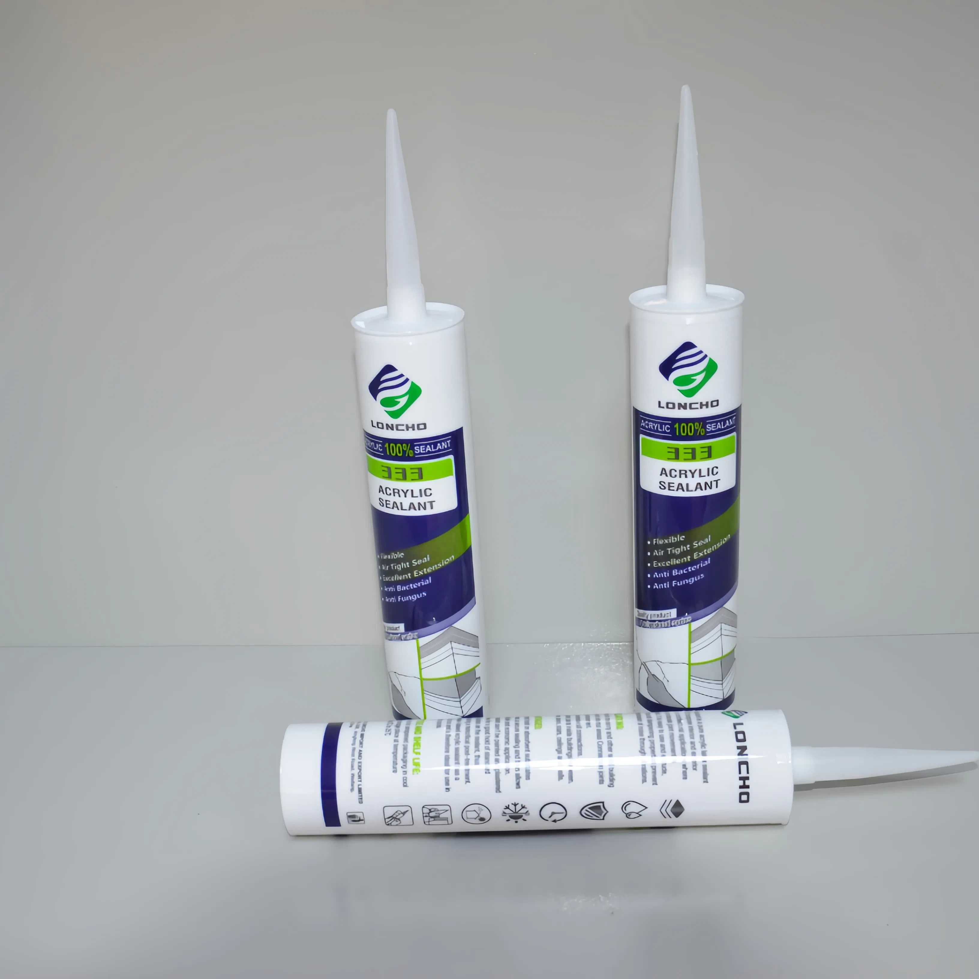 All-Weather Quick Drying Silicone Sealant for Windows with Antibacterial Features