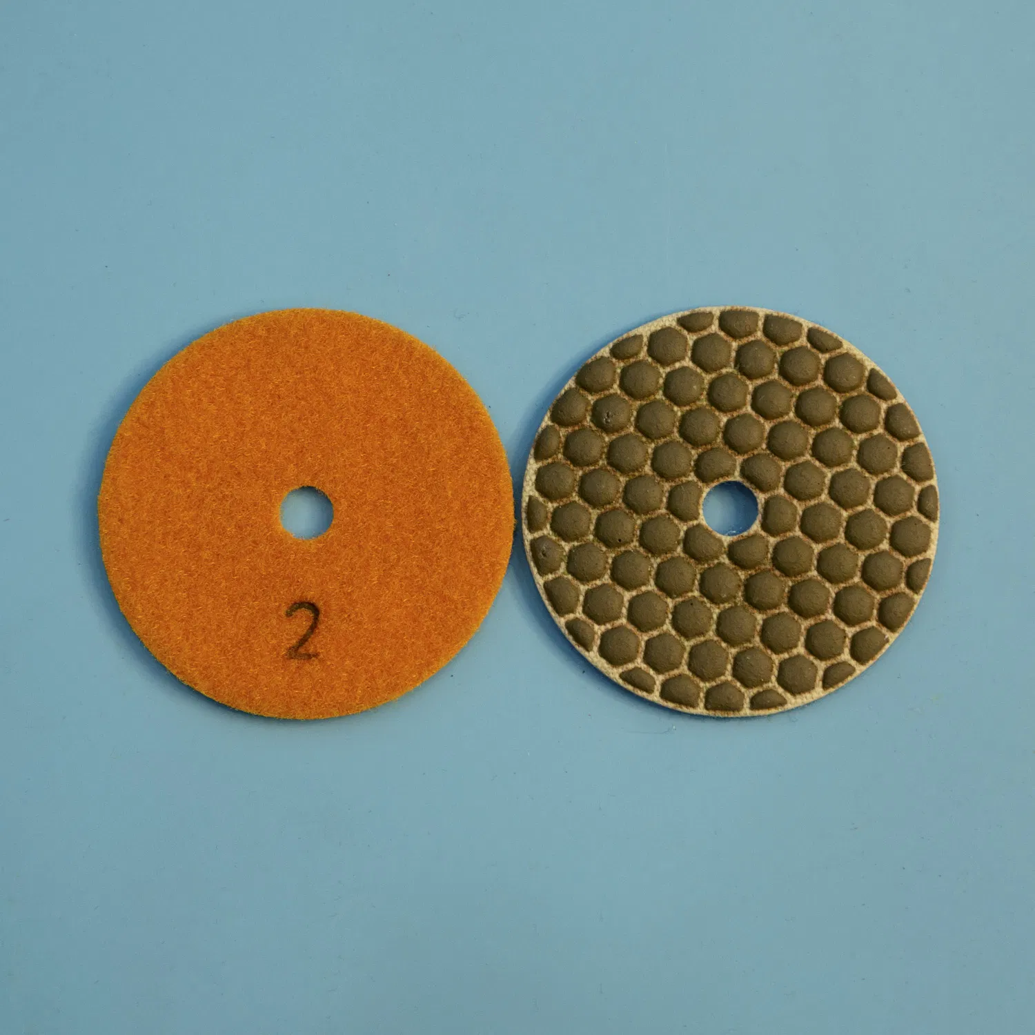 5" 123mm Wet Granite and Marble Diamond Polishing Pad Resin Stone