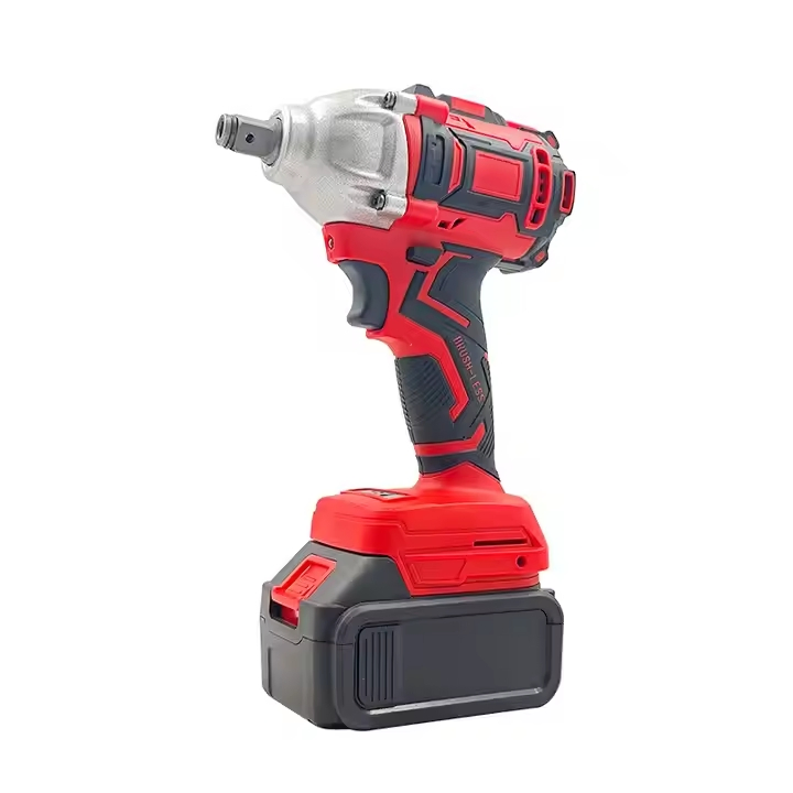 Аккумуляторный гайковерт-дрель 21В, двойной, ударный