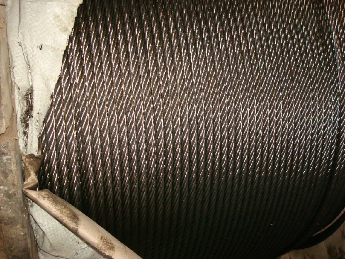 Heavy-Duty Ungalvanized Steel Wire Rope for Lifting 1000m