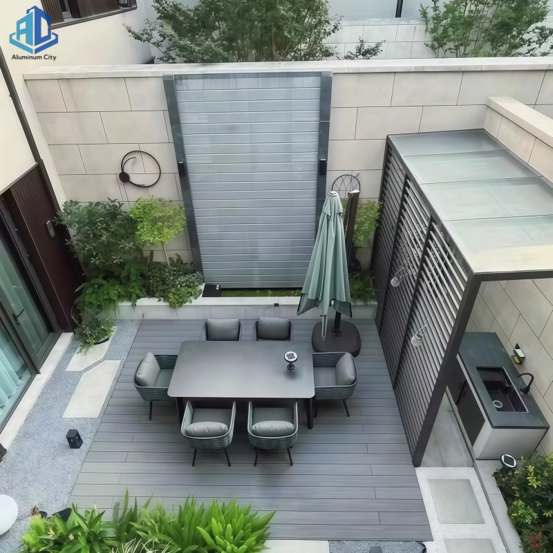 Aluminum-Plastic Co-Extrusion Flooring - Durable & Lightweight Composite Decking Board
