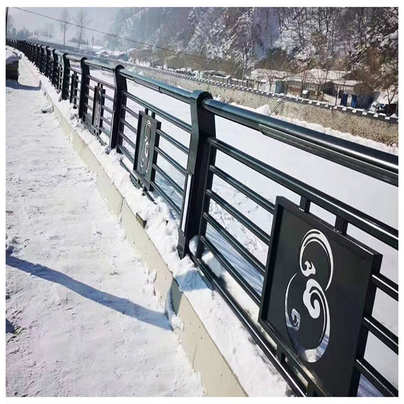 Highway Guardrail Roadway Steel Expressway Rack Guardrail Parking Roadside Bridge Road Fence