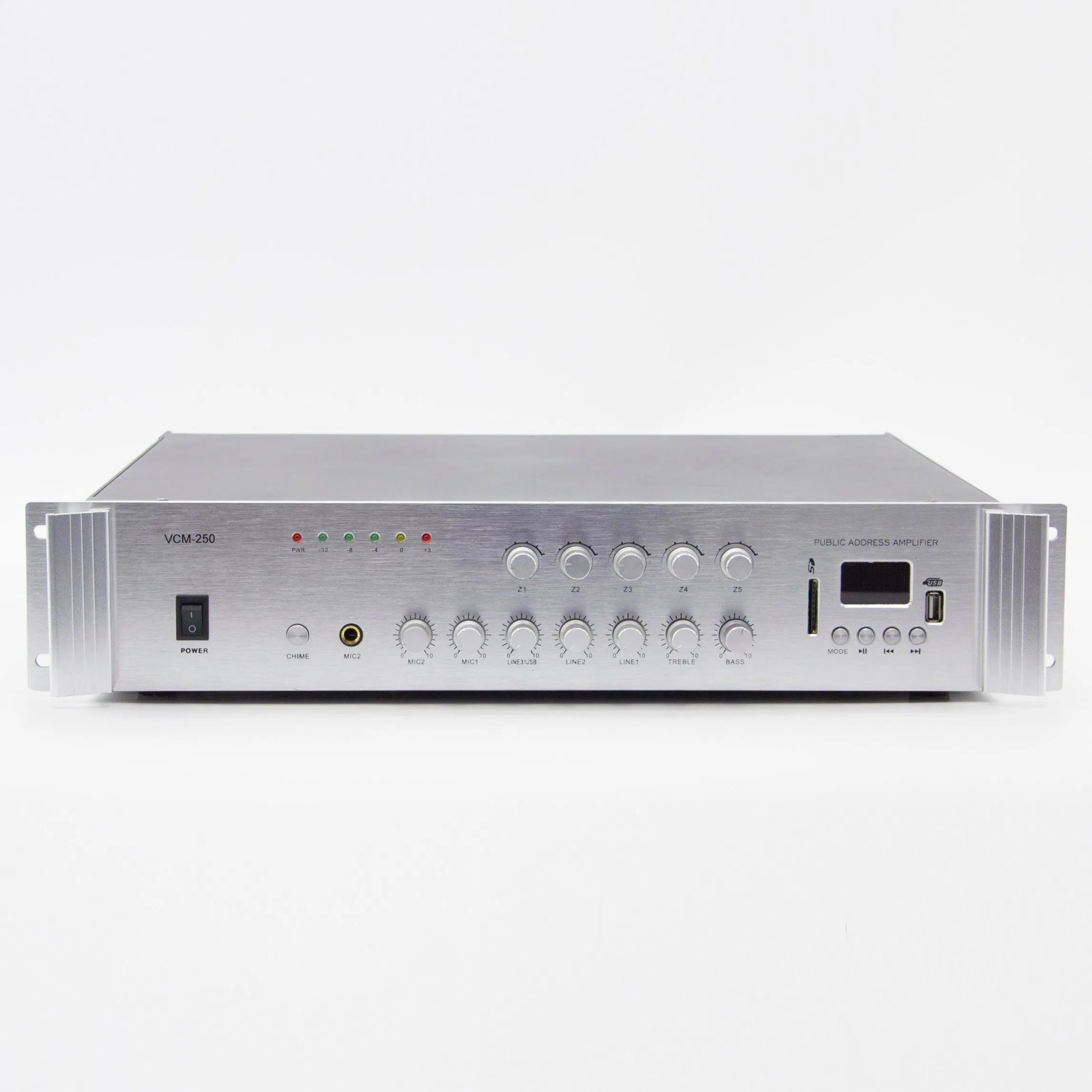 Professional Public Address System 5zones Mixing Amplifier