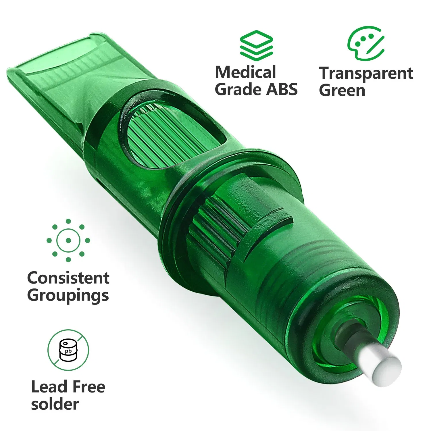 Professional Yaba Tattoo Needle Cartridges Bulk Permanent Features for Artists-Models Rl RS RM