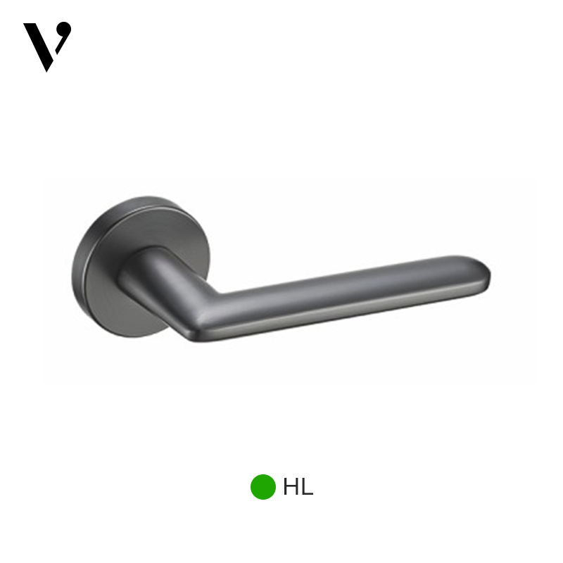 A3-272 Vaisite European Minimalist Contemporary Design Zamak Lever Handle on Rosette for Bedroom
