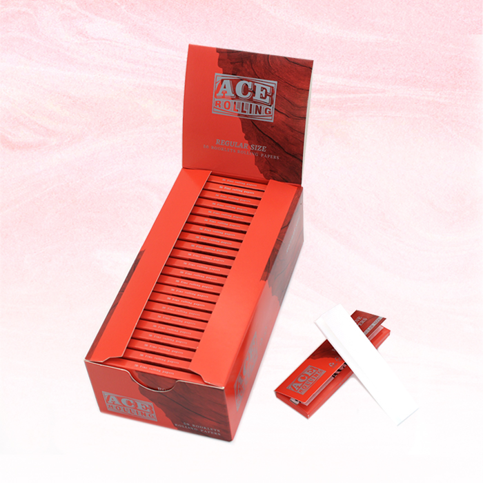 Wholesale Customized Slow Burning Natural Kingsize Cigarette Rolling Paper for Smoking