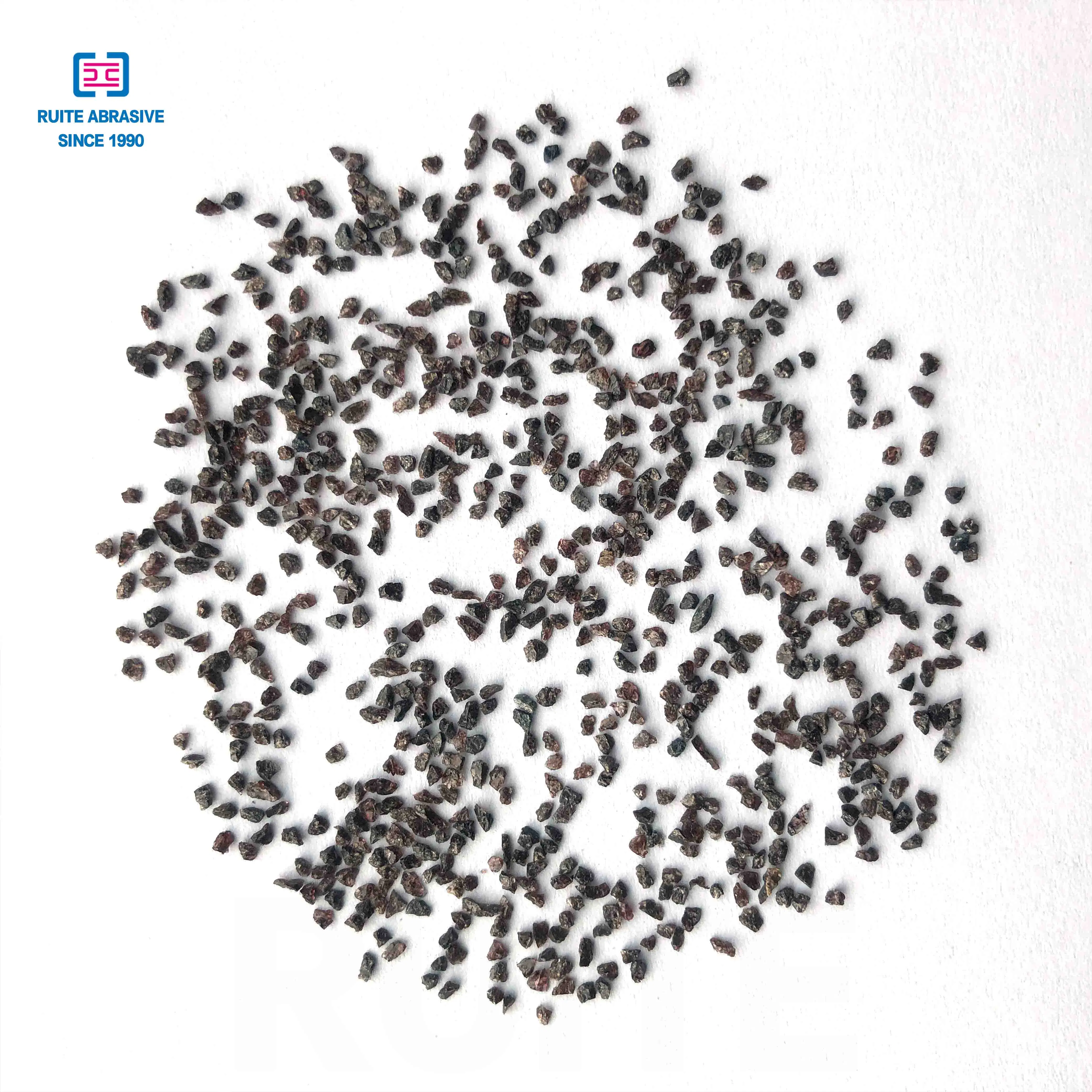 Коричневый электрокорунд 8#-220# для пескоструя нержавейки