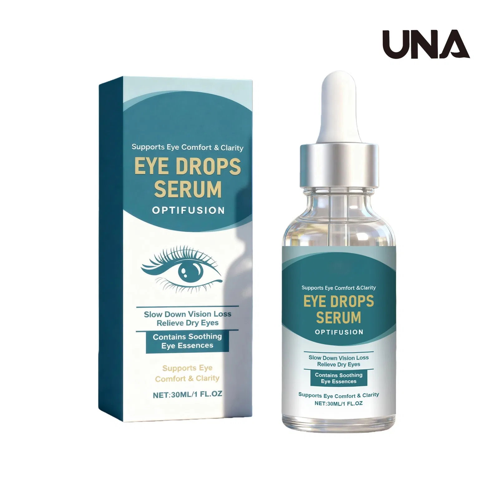 Eye Serum - Gently Cares for and Moisturizes Eyes, Cool and Hydrating, Daily Eye Care Serum