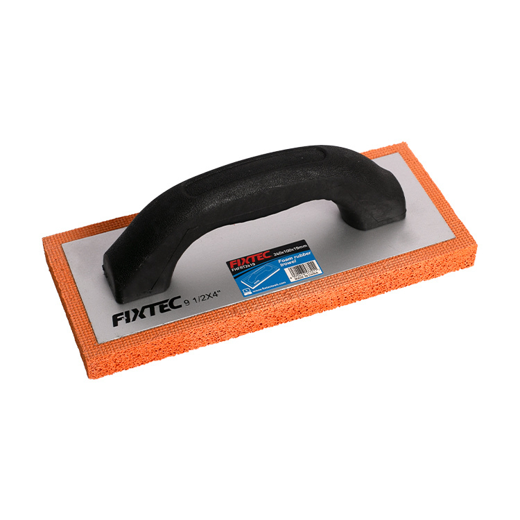 Fixtec Tools Sponge 240*100*19mm Foam Rubber Float Trowel for Grout/Stucco/ Cement/Plaster