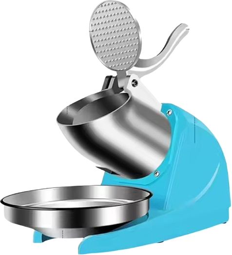 Wholesale Commercial Small Double-Blade Ice Crusher for Cold Drink Shops and Bubble Tea Shops