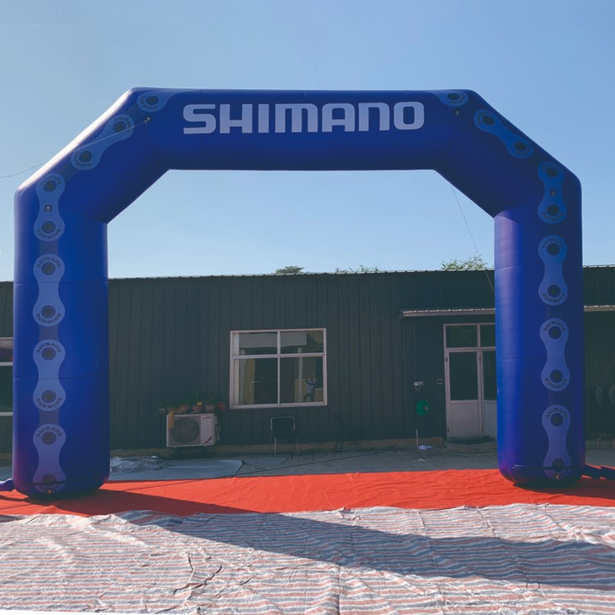 Waterproof Inflatable Marathon Finish Line Arch for Races