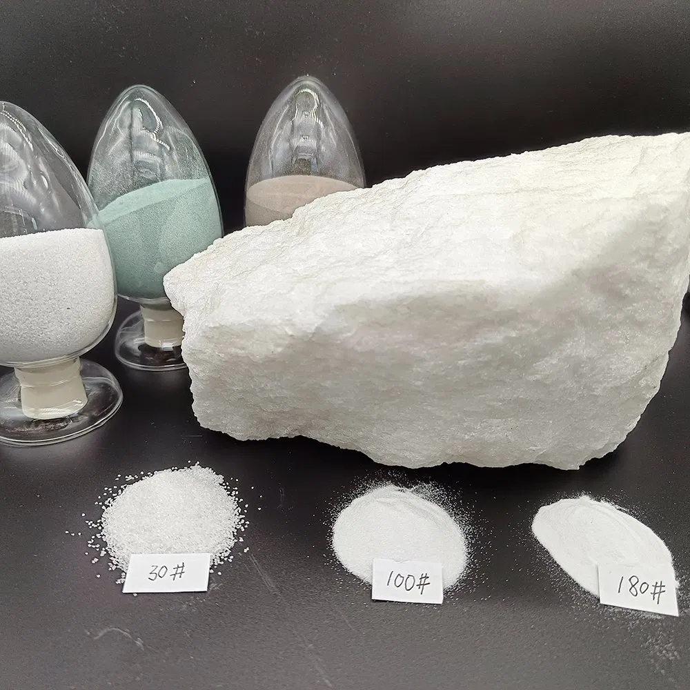 White Corundum F400 Blasting White Fused Alumina Blasting Medium Refractory Polishing Sandblasting Supply White Alumina Oxide