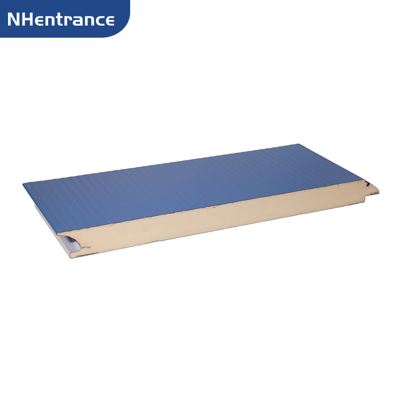 Weatherproof Soundproof Two-Color Insulated Panel for Industrial Projects Sectional Garage Door Panel