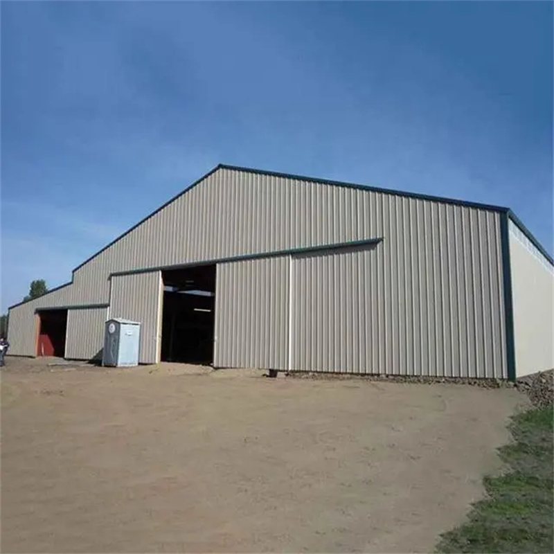 Prefab Building Steel Structure Warehouse Customized Dimension Workshop