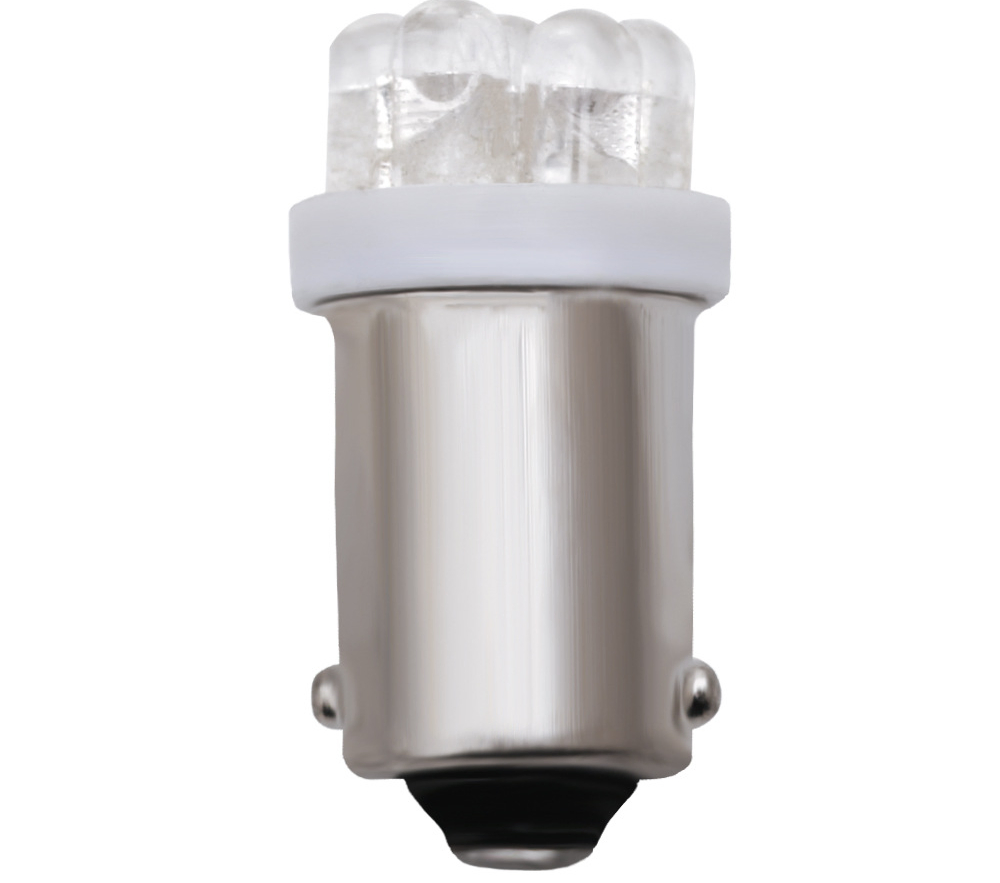 Светодиодная лампа BA9S-7LED для авто, белый свет