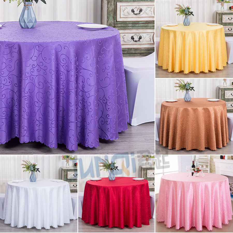 Factory Price 5 Star Modern Outdoor Hotel Restaurant Wedding Chiavari Banquet Dining Furniture Table Cover for Event