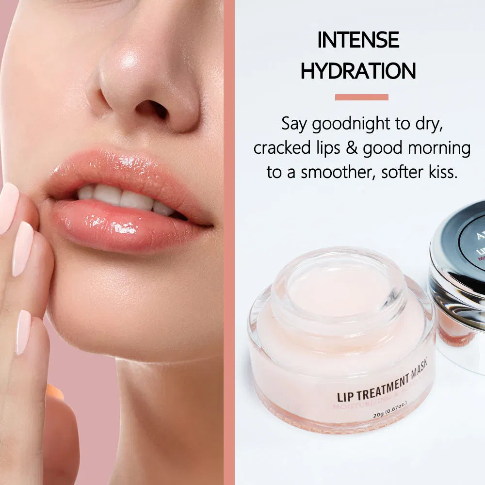 Crystal Collagen Hydrating Sleeping Lip Plumping Moisturizing and Brightening Balm