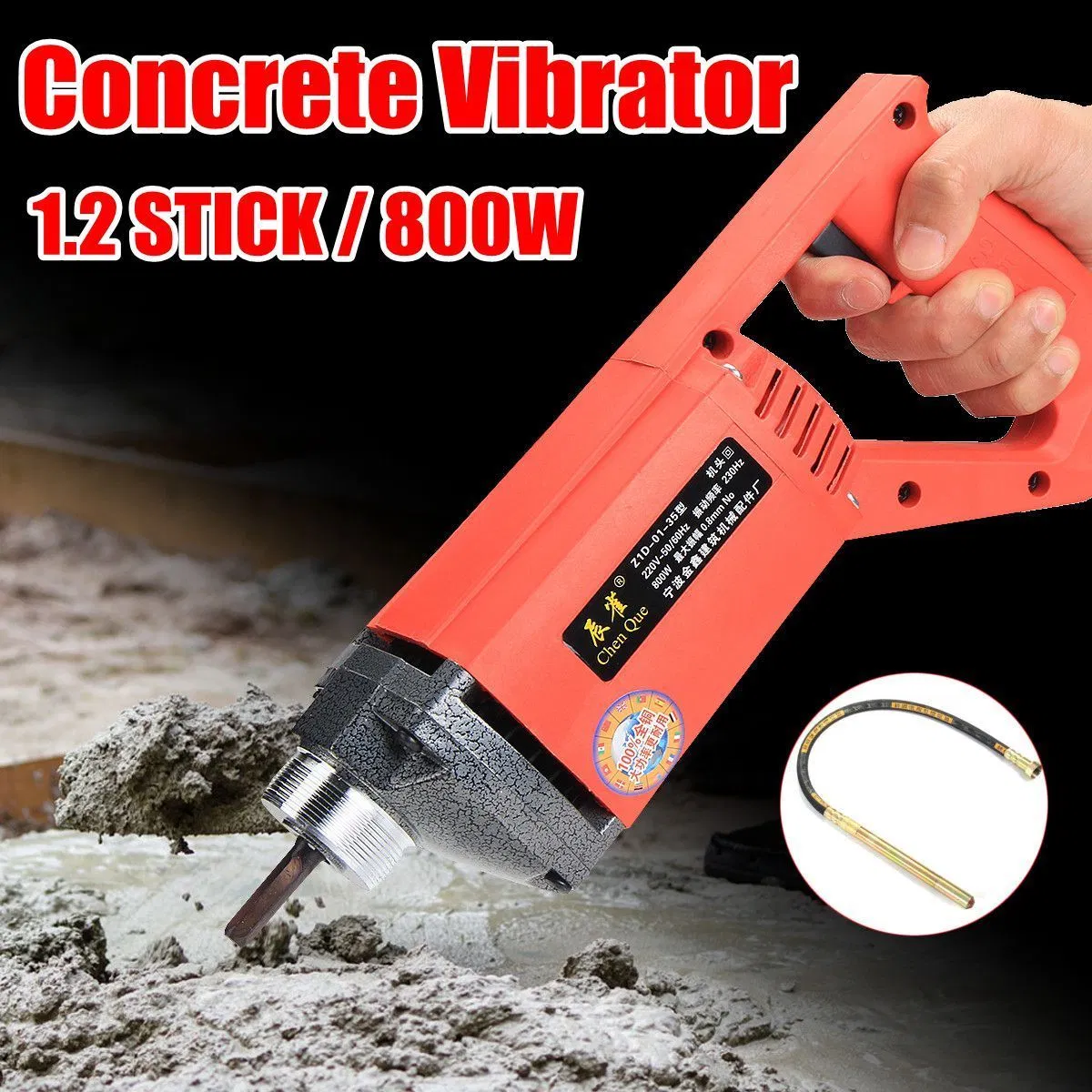 Cheap OEM Hand-Held One-Man Operation Electric Portable Concrete Vibration Vibrator Motor
