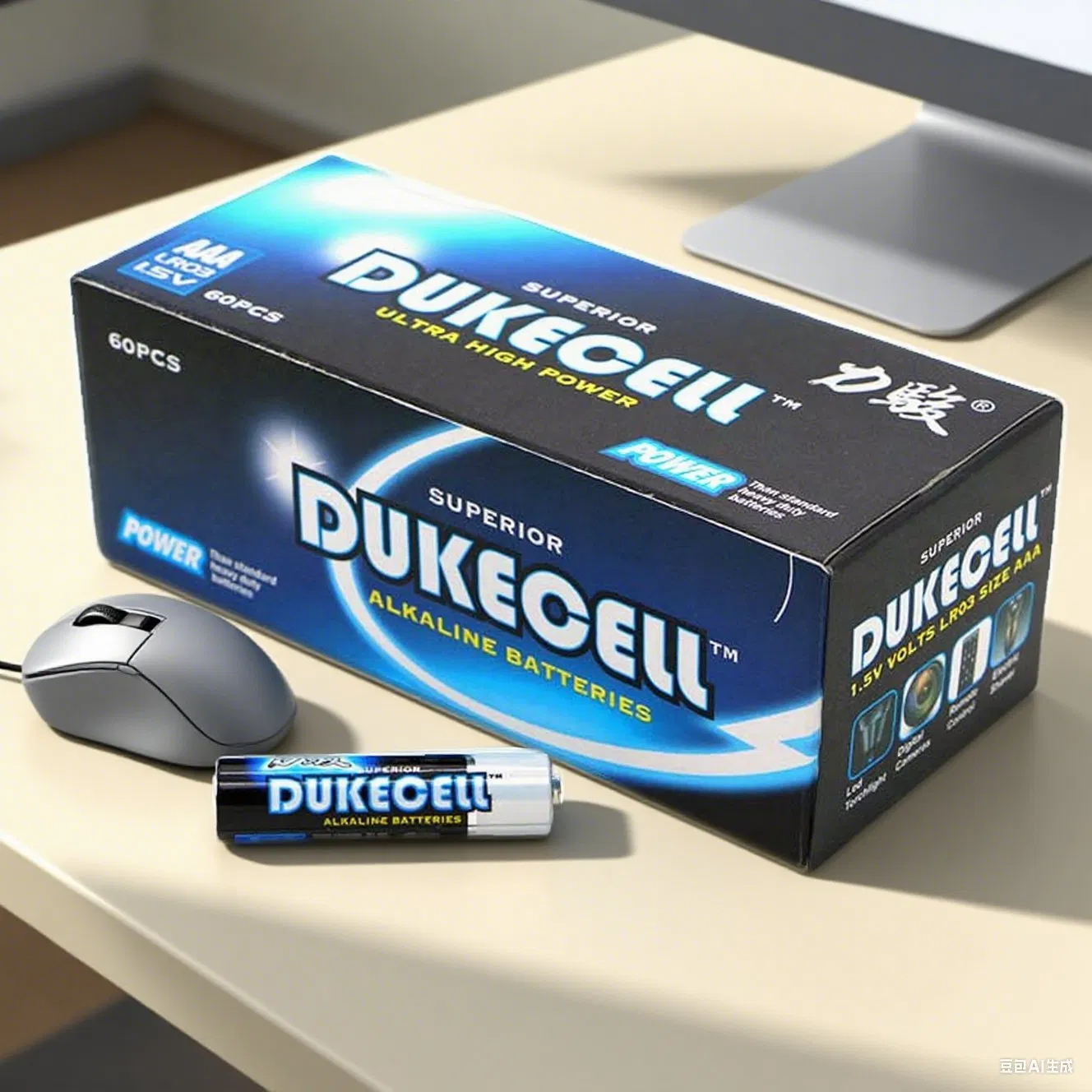 1.5V 140mins AAA Am4 Lr03 ultra Alkaline Batteries Dry Cell Battery Heavy Duty High Power for electronic equipment