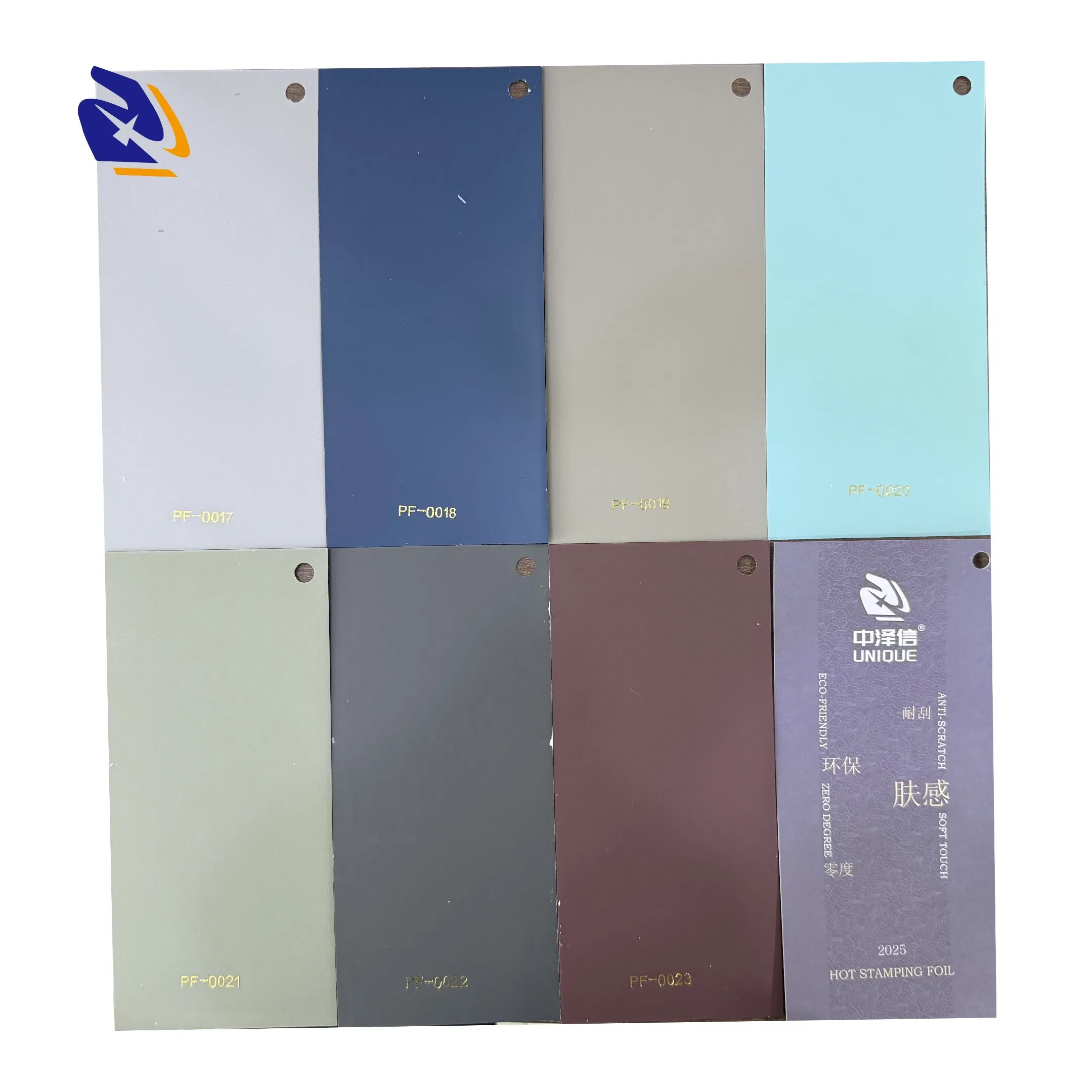 Anti-Scratch and Soft Touch and Full Matt Solid Color Hot Stamping Foil for Interior Decoration