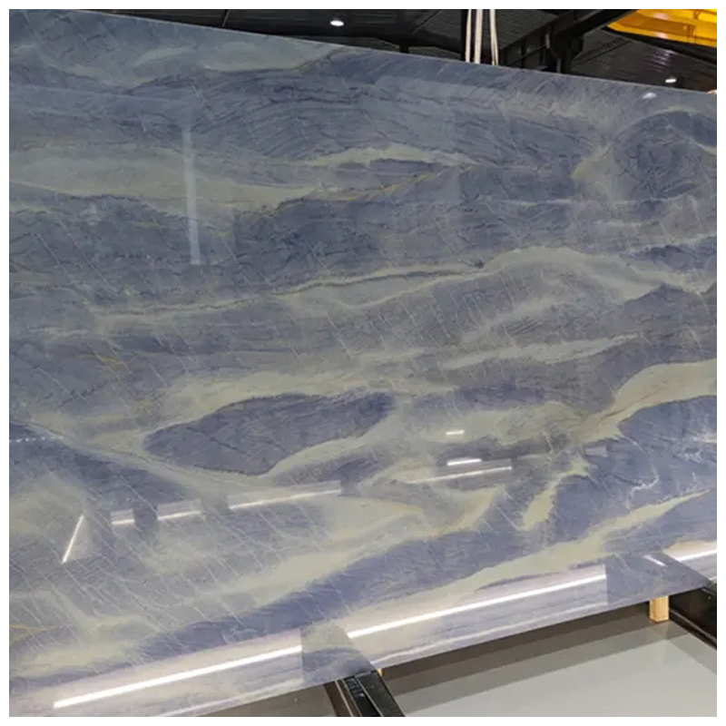 Royal Blue Quartzite Slab for Tiles and Countertops
