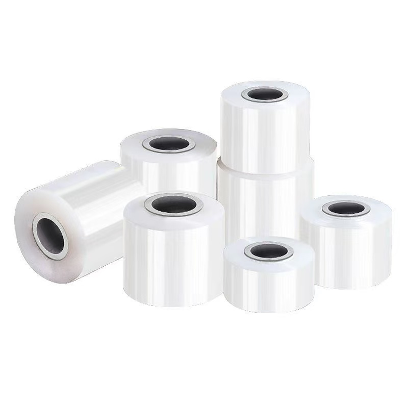 Custom Cheap China Wholesale Plastic Materials Price Mini Roll Wrap and Packaging Pallet Stretch Film